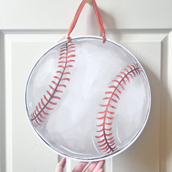 Home Malone - Baseball Door Hanger