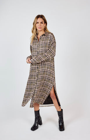 Sadie & Sage - Renewal Duster Shirt Dress