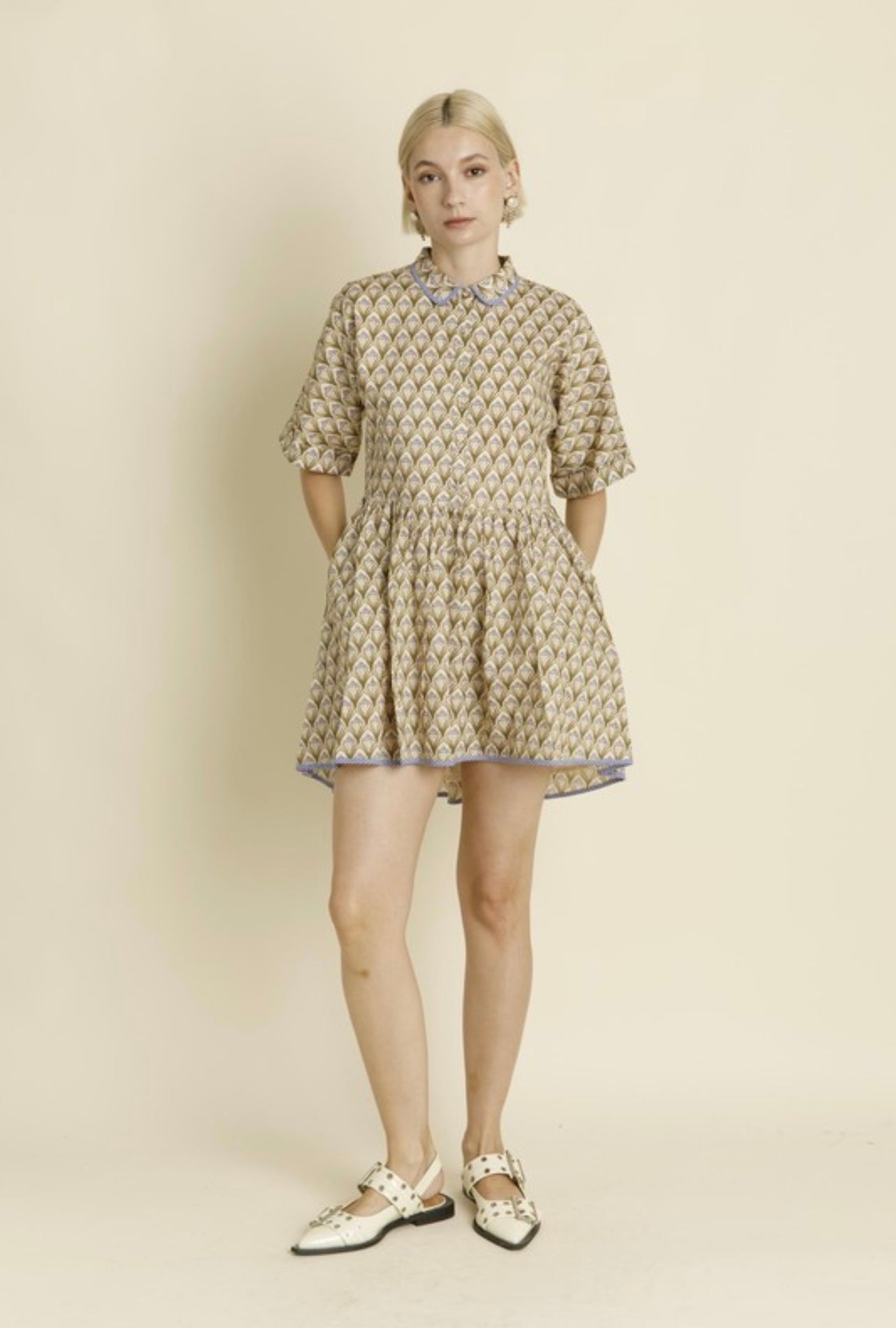 Aureum - Holy Cross Shirt Dress