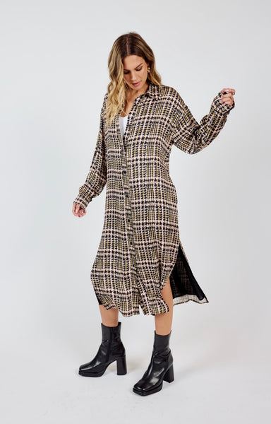 Sadie & Sage - Renewal Duster Shirt Dress