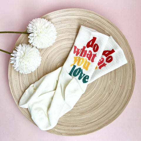 Teacher Socks - "Do What You Love" Socks