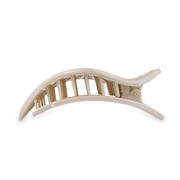 TELETIES - Flat Hair Clip - Shimmering Shell - Large