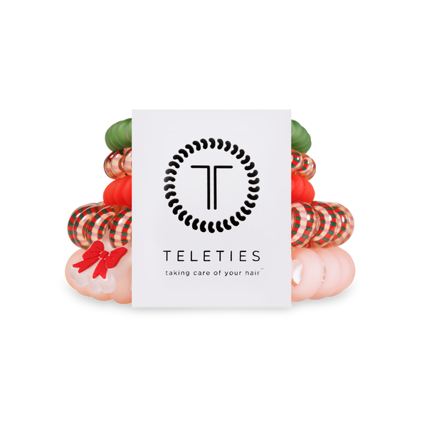 TELETIES - Sprial Hair Coils | Mix Pack | Better in Bows Hair Ties