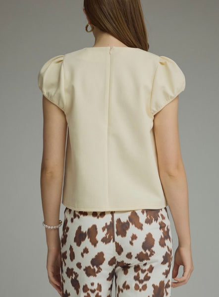 Collins Top - Ecru