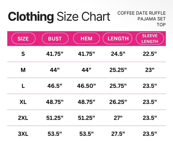 Coffee Date Pajama Set
