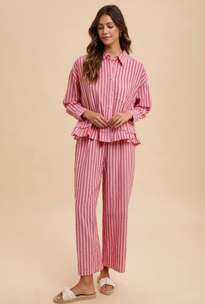 Cycas Stripe Pajama Set