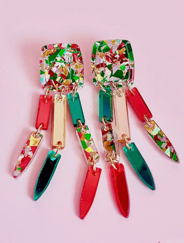 [PREORDER] Christmas Gemma Earring