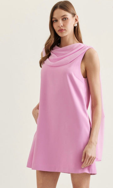 Amelia Mini Dress - Pink