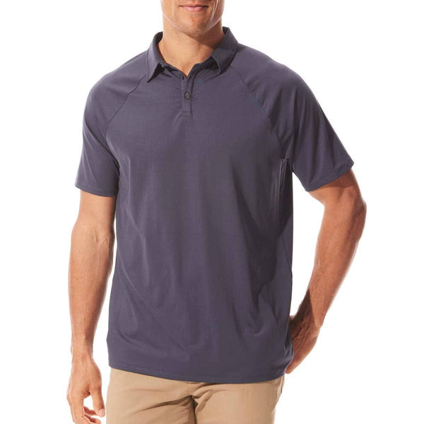 Men's Short Sleeve Polo - Charcoal