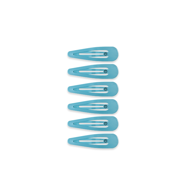 TELETIES - Snap Clip - Summer Sky - 6 Count