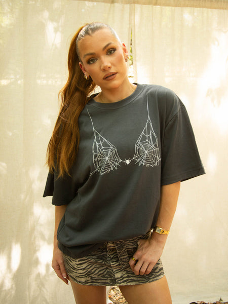 Spooky Bikini Oversized Tee