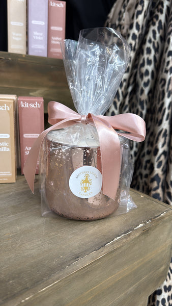 Southern Lights Candles - Mercury Glass - Pink