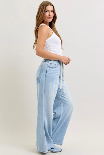 Judy Blue - High Waist Palazzo Denim