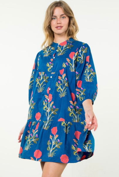 St. Thomas Floral Dress