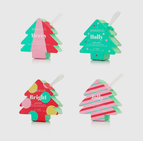 [PREORDER] Spongellé Holiday Tree Buffer