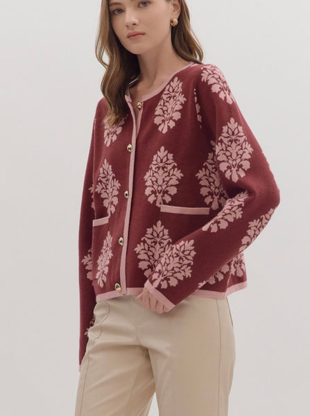 Lucia Floral Cardigan
