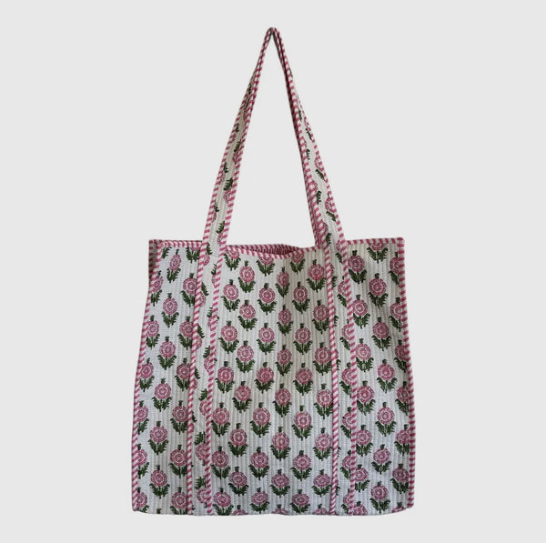 Quilted Print Totes