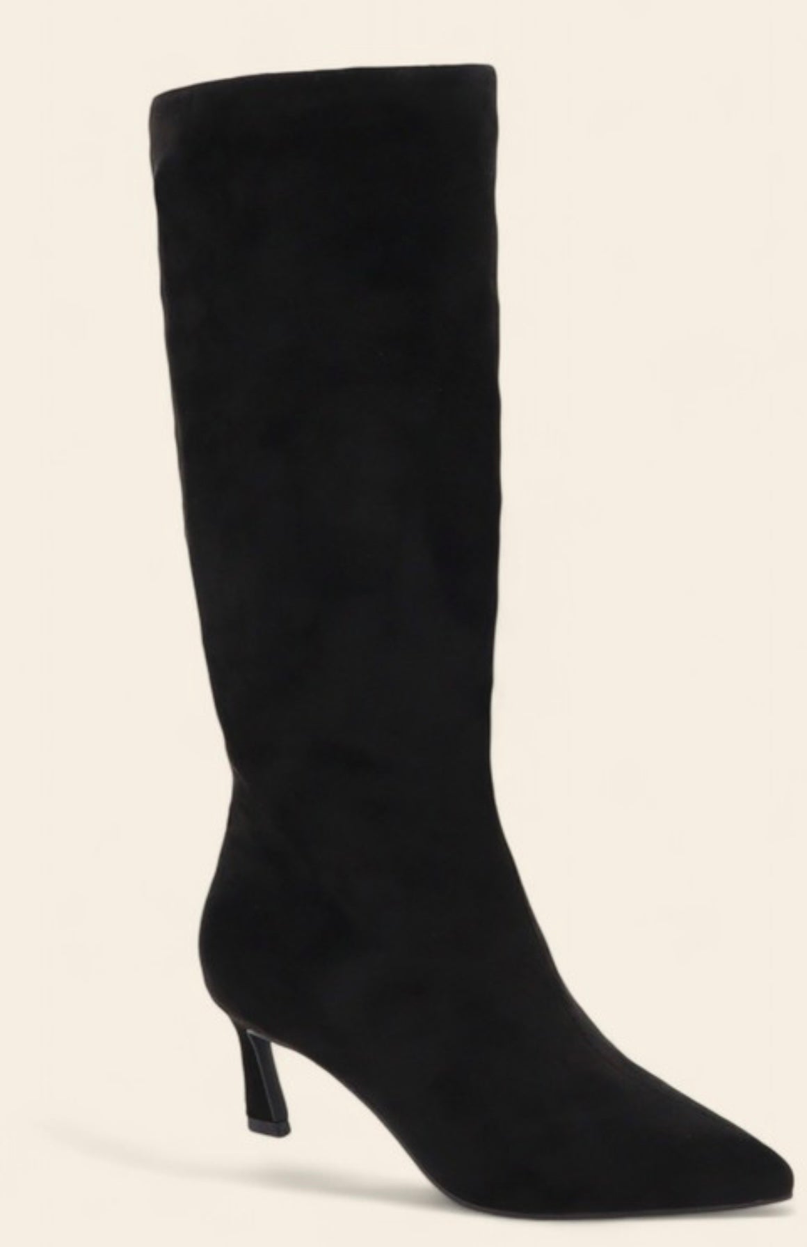 Davidson Pl Pointed Toe Boots - Black