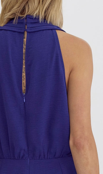 Evelyn Romper - Blue