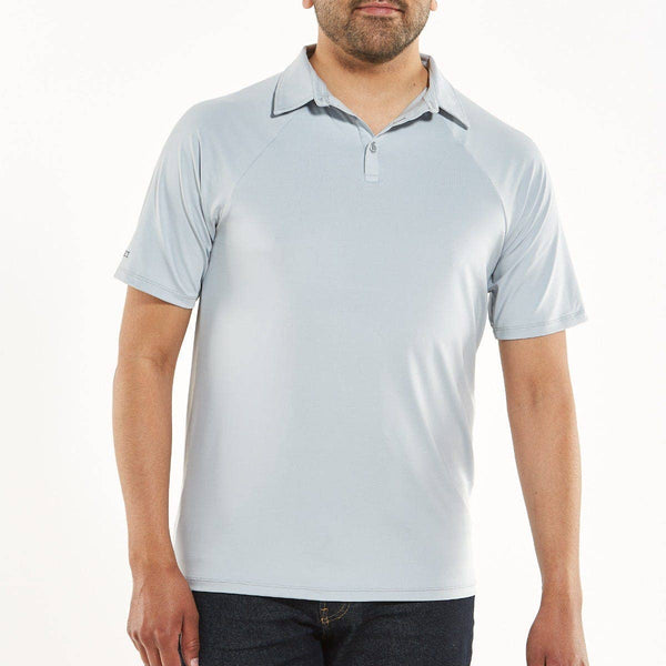 Men's Short Sleeve Polo - Slate Grey