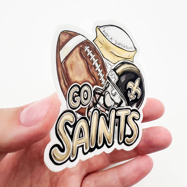 Home Malone - Go Saints Sticker