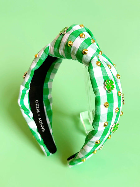 Sandy + Rizzo - Clover Charm Headband