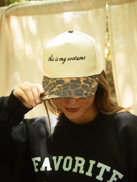 This Is My Costume Cheetah Trucker Hat