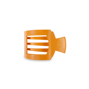 TELETIES - Square Flat Hair Clip - Mango for it! - Small