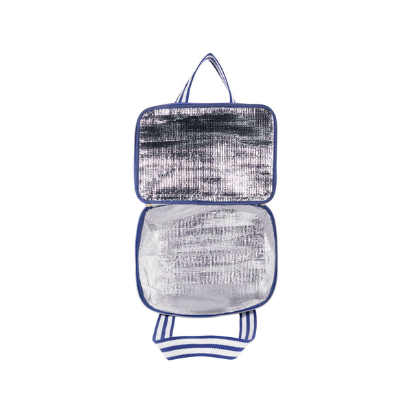 Cooler Bag - Floral Deep Ultramarine