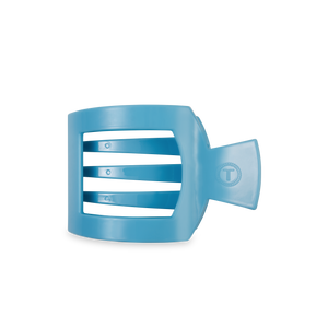 TELETIES - Flat Square Hair Clip - Summer Sky - Medium
