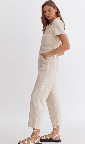 Ember Jumpsuit - Natural