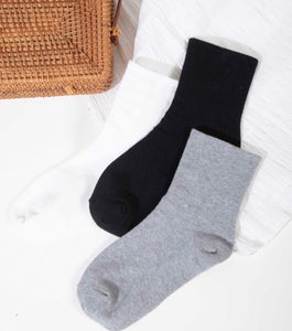 Autumn Classic Quarter Socks - Heather Grey