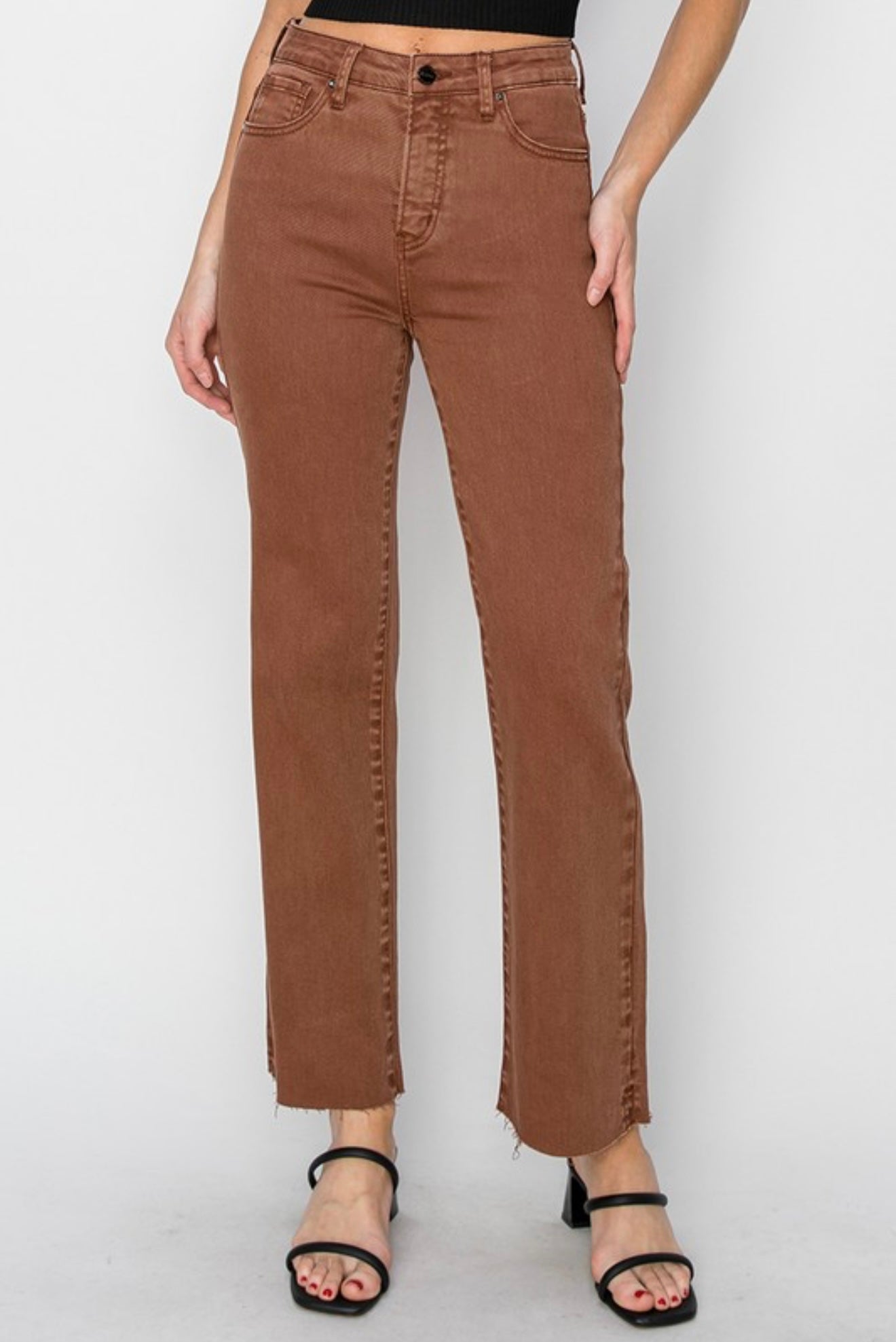 Risen - Hannan Denim Jeans - Espresso