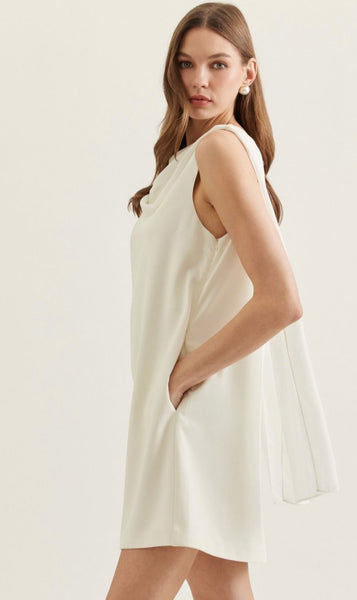 Amelia Mini Dress - Cream