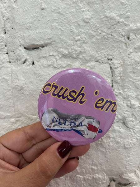 Signed by Abby - LSU Game Day Buttons