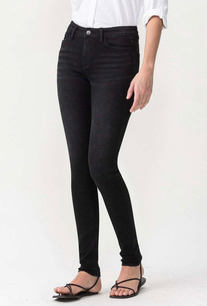 Lovervet by Vervet - McDonogh Skinny Jean - Black