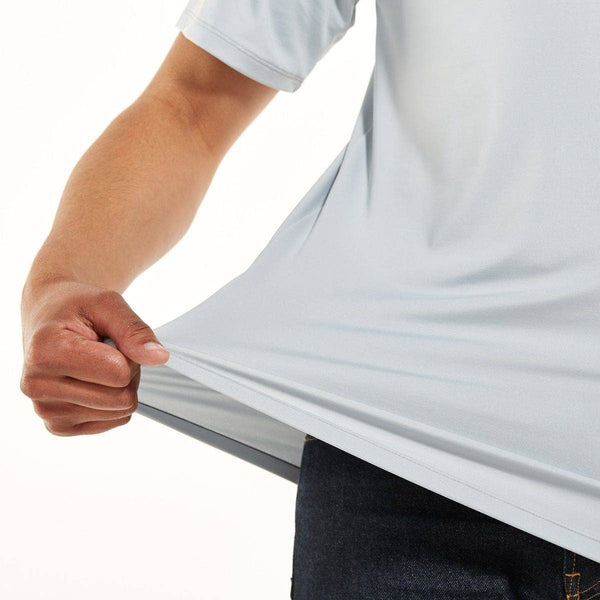 Men's Short Sleeve Polo - Slate Grey