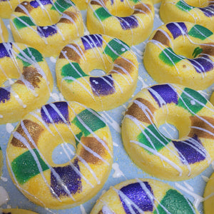 Essentially NOLA Soap Works - King Cake Bath Bomb