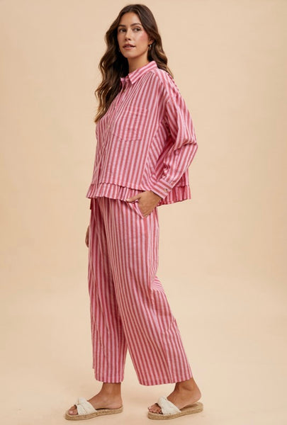 Cycas Stripe Pajama Set