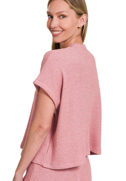 Gabriella Pant Set - Light Rose