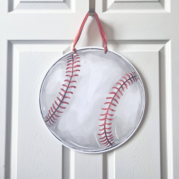 Home Malone - Baseball Door Hanger