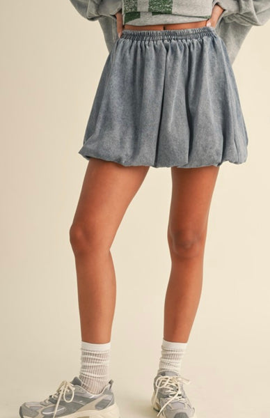 Antoine Wattigny Blvd Bubble Skirt - Denim