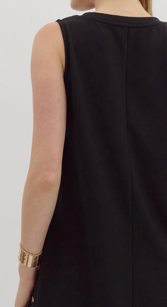 Delilah Midi Dress - Black