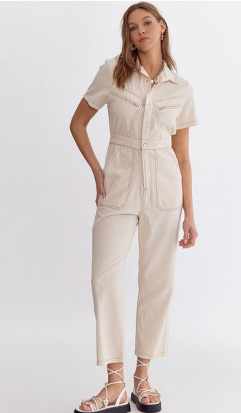 Ember Jumpsuit - Natural