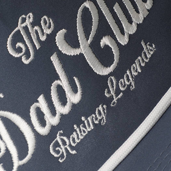 The Dad Club Embroidered Trucker Hat - Navy