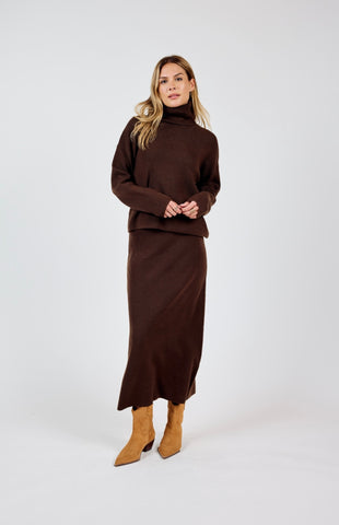 Sadie & Sage - Night Air Knit Skirt Set