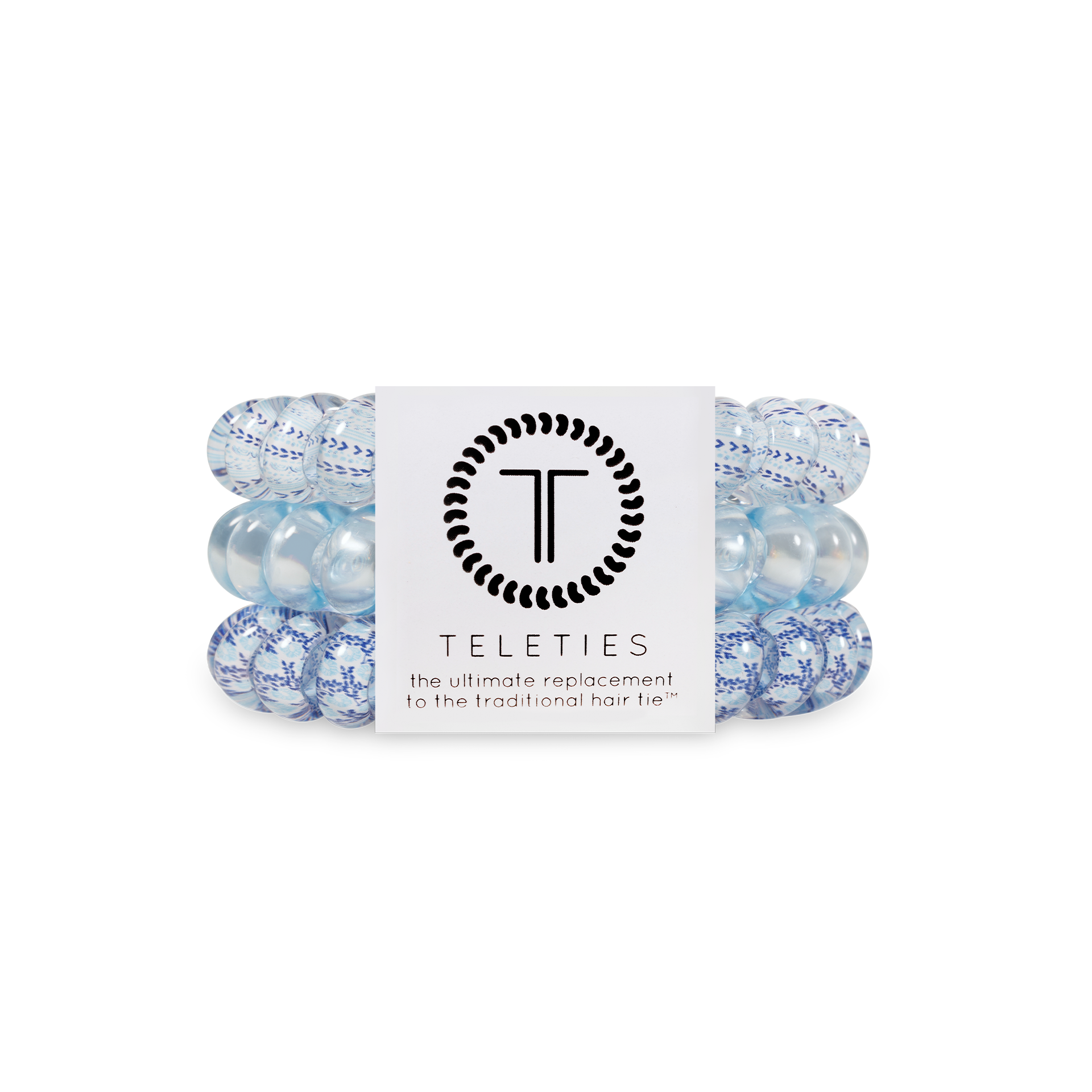 TELETIES - Spiral Hair Coil - Large - Hampton Bay