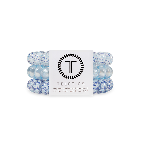 TELETIES - Spiral Hair Coil - Large - Hampton Bay