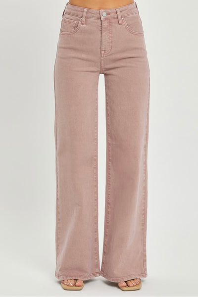 Risen - Maya Denim Jeans - Mauve
