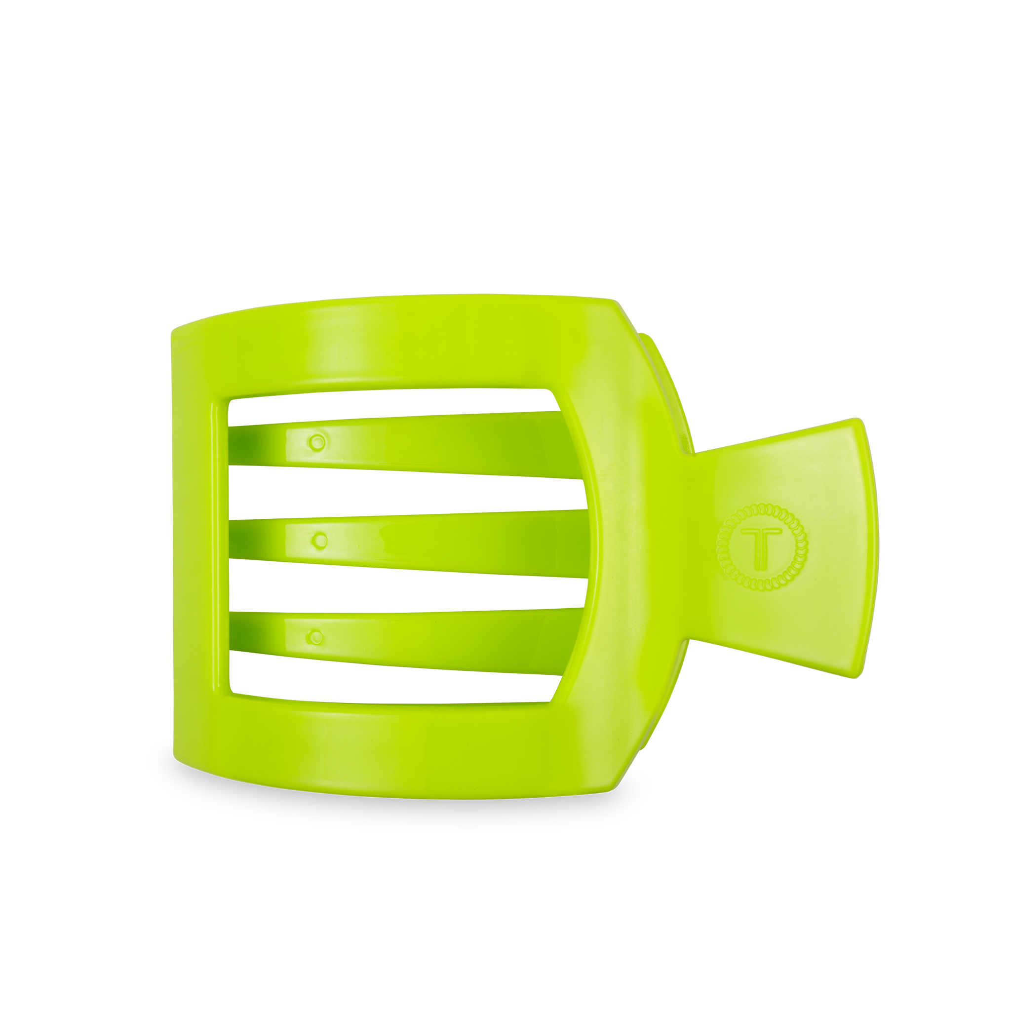 TELETIES - Flat Square Hair Clip - Summer Brights - Large